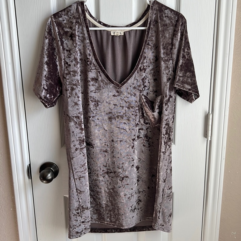 POL velvet top